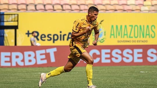 Atuações do Amazonas: Erick Varão faz gol do empate, Luan tem dia pouco inspirado e Manzoli vacila